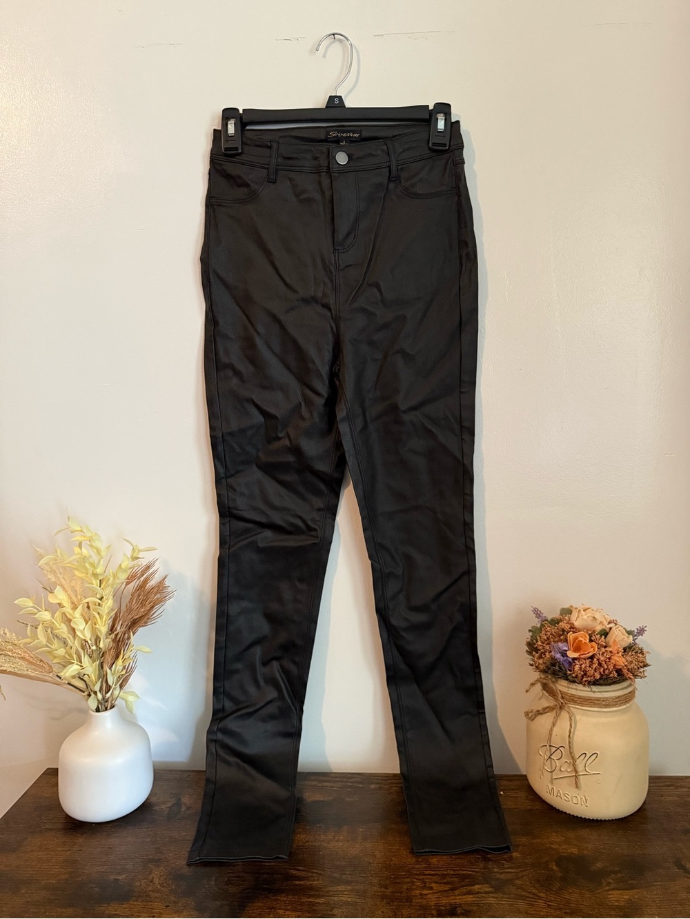 Shinestar Black Skinny Pants